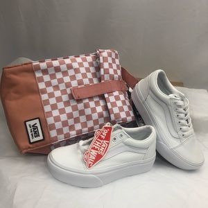 Vans Kids Old Skool Platform & insulated tote.